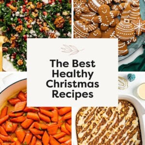 Collage of Healthy Christmas Recipes